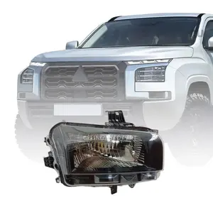 GELING high quality Factory Price new High Level headlight Head Lamp Black For MITSUBISHI l200 Triton 2024