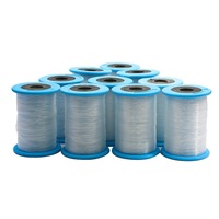 Fil de ligne de poisson 0.2-1mm fil de cordon de perles en Nylon solide non extensible pour la fabrication de bijoux à bricoler soi-même