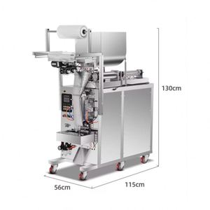 Fully Automatic Paste Salad Dressing Sauce Chili Honey Sauce Ketchup Filling Sealing Packaging Packing All in One Machine - Product Image 3