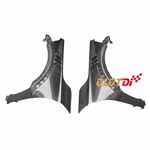 ชุดตัวคาร์บอนไฟเบอร์สไตล์ H1 otd ตัวแยกบังโคลนด้านข้างคาร์บอนสีดำขัดเงาสูงสำหรับ Type R FL5 2022-2023 - Product Image 1