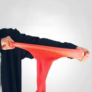 قفازات مطاطية حمراء صناعية طويلة للغاية 38 سم مقاومة للزيت والمواد الكيميائية، قفازات مطاطية منزلية للمطبخ وغسيل الملابس - Product Image 5