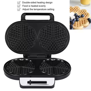 New Design 2026 High-Grade Mini <b>Waffle</b> Donut Sandwich <b>Maker</b> Multifunctional Stainless Steel Electric Plate for Household Use - Product Image 3