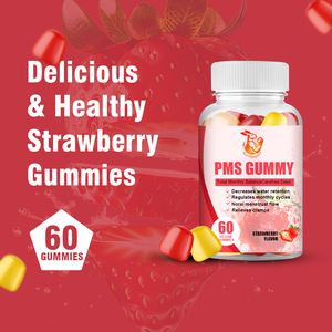 Suplemento para mujeres Well Body OEM/ODM para los cambios de humor, ayuda a equilibrar las hormonas, gomitas para el síndrome premenstrual con extracto de chasteberry. - Product Image 3