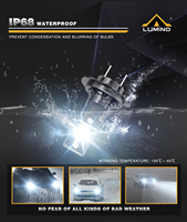 Phares LED de voiture neufs d'usine 12V 6000K à branchement direct 7000lm H4 H7 H11 9005 9006 Ampoules LED Pièces automobiles pour voiture