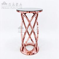 Tables de bar au design nouveau, très demandées, tables à gâteaux de mariage, tables de cocktail pour événements et fêtes, pour usage commercial, extérieur, hôtel, bar