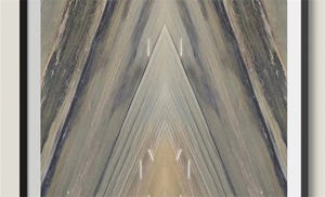 Losa de mármol marrón de Coco con venas grandes para tv, Fondo de pared para <span class=keywords><strong>casa</strong></span> de hotel, librería - Product Image 2