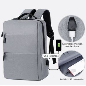 Custom Wholesale Trendy 3-piece Anti-Theft Fashion <b>Computer</b> <b>Backpack</b> Set with Zipper Closure Men Women USB Laptop Waterproof - Product Image 2