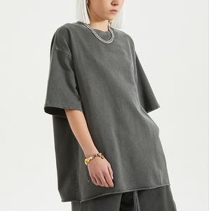 <strong>Pro</strong> <strong>Club</strong> Heavyweight Raw t <strong>Shirts</strong> Bulk Streetwear Tee Tshirt Unisex Cotton Men Vintage Washed Oversized Tshirt - Product Image 3