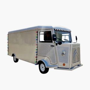 Robotime — chariot de distribution de café certifié Ce, Van électrique chinois, camion d'aliments Vintage Citroen - Product Image 3