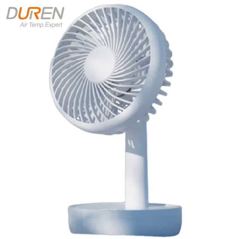 Summer Product 3 Wind Speed Desktop Cooling Fan Desk Fans Min USB Rechargeable fan 6 Inches