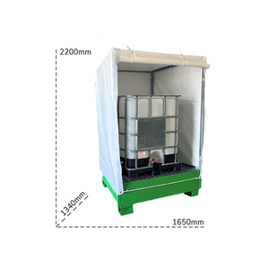 Réservoir de collecte en acier pour réservoirs Carvel 1650x1340x2020mm couvercle en PVC, 1060lt - Product Image 2