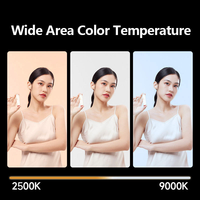 Panneau lumineux vidéo 40W, lumière LED portable pour caméra, lumière bicolore 2500-9000k, lumière pour caméra avec support pour photographie et vidéo, vlog