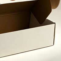 Boîtes cadeaux personnalisées en carton ondulé pour fruits Longan, vente en gros, emballage alimentaire écologique en kraft avec fermeture auto-adhésive