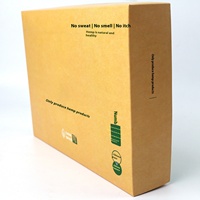 Boîte d'emballage alimentaire en carton ivoire personnalisable Carton de fruits carré couleur mate stratification conception de boîte de dossier personnalisée du fabricant
