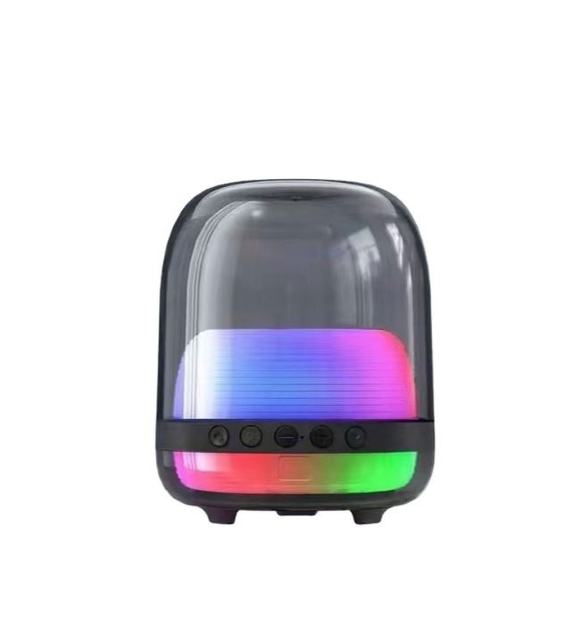 Mini Wireless Audio Speaker RGB Colorful Lighting Outdoor Bluetooth Boombox Lightweight Multifunctional Home Theater Subwoofer