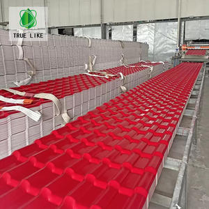 Tuile de toiture en PVC/ASA imperméable à prix d'usine pour écoles, ignifuge et résistante au vent, entièrement personnalisable, commandes en gros disponibles - Product Image 1