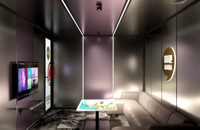 Mini-maison modulaire préfabriquée détachable en usine pour bureau, atelier, bar, KTV et salle à manger à thème