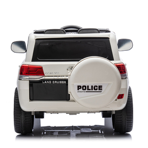 Voiture électrique pour enfants Toyota Land Cruiser sous licence, 24V, télécommande, véhicules électriques, 2 places, voiture de <span class=keywords><strong>police</strong></span> jouet pour enfants - Product Image 6