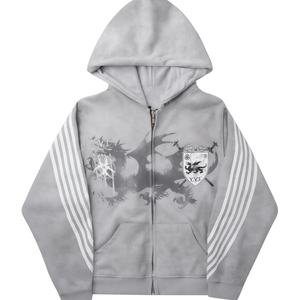 Sweat-shirt décontracté pour homme, 100 % coton, de haute qualité, épais, avec poche imprimée, style streetwear, logo OEM, coupe oversize, idéal pour l'hiver - Product Image 4