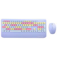 Geezer G100 Moffi standar 104 tombol, Set Keyboard Mouse ergonomis komputer kantor dengan sandaran tangan