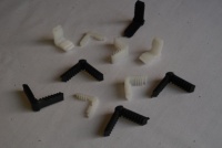 Connecteur d'angle en plastique