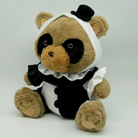 Peluche Chat Fantôme Super Douce et Lestée Unisexe 14 ans et plus Polyester Coton PP 31cm-50cm