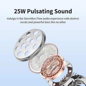 Tribit Stormbox Dòng Chảy Loa Di Động <span class=keywords><strong>25W</strong></span> Điện Âm Bass Sâu IP67 Không Thấm Nước RGB <span class=keywords><strong>LED</strong></span> 4800MAh Pin Cắm Trại/Đi Bộ Đường Dài Loa Ngoài Trời - Product Image 5