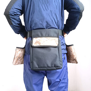 Caza compuesto arco carbono flecha doble arnés cinturón hombro cintura colgado tubo bolsa equipo - Product Image 2