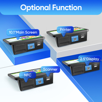 FYJ-F2-T10 10.1 ''tout-en-un écran tactile Caisse Enregistreuse supermarché petite entreprise Android tablette Pos Machine pour la vente au détail