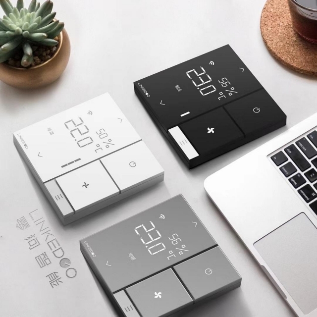 High Quality Smart Digital Wifi Thermostat Hot-Selling HVAC Systems Part with Remote App Control in China