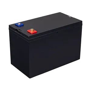 Factory directly Hot sale Lithium Battery metal case Golf cart electric vehicle forklift Battery Box 12v 120A