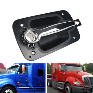 Car Exterior <b>Door</b> <b>Handle</b> Black ABS Universal Fit 255mm x 125mm <b>Replacement</b> Part For Truck Repair - Product Image 4