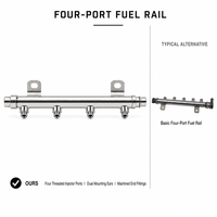 Rail de distribution de carburant, rail d'injection de carburant pour moteur automobile, pièces de rechange OE pour système de carburant moteur pour voitures, SUV et camions