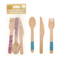 Couverts en bois personnalisés avec logo, couteau, fourchette et cuillère biodégradables pour restaurant, dessert, fête, événement