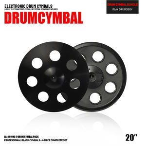 PD Black Silicone pratos de tambor eletrônico <span class=keywords><strong>OEM</strong></span> polegadas | Desempenho profissional passeio Hi-Hat Set | China fez acessórios de tambor - Product Image 5