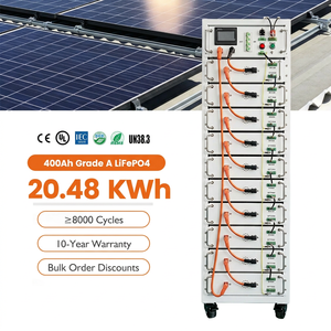 Estación de Energía Portátil de 51.2V, Batería de 48V 200Ah 400Ah para Montaje en Rack, Almacenamiento de Energía de 20KWh, Batería de Respaldo, Modelo RMBP-01 de Fábrica, Montaje en Pared - Product Image 3