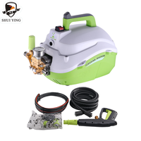 Nettoyeur haute pression portable 1800w 100 bars, machine à laver les voitures électrique, mini lave-auto haute pression compact
