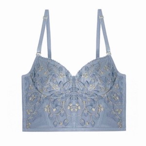 Camisole sexy en dentelle florale pour femme, respirante, tricotée, avec soutien-gorge intégré à armatures - Product Image 6