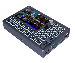 Mezclador de Video Metálico de 4 Canales con Controlador para Transmisión en Vivo con Mezcla de Audio, Barra en T, <span class=keywords><strong>Vmix</strong></span>, 1 Año de Garantía - Product Image 2