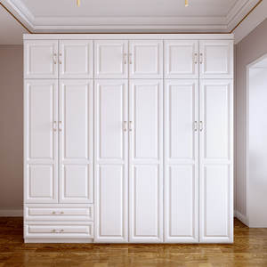 Небольшие квартиры многофункциональная настенная кровать шкаф однотонная панель Складная Скрытая кровать шкаф для домашнего использования кровать Murphy - Product Image 4