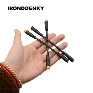 Câble d'extension de frein à manette M8 étanche à 3 broches, mâle vers femelle, <span class=keywords><strong>pour</strong></span> vélo électrique 5V - Product Image 4