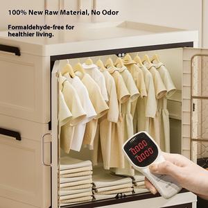 Moderno armadio pieghevole Multi-funzionale scatola di immagazzinaggio camera da letto vestiti per la casa finissaggio armadio armadietto - Product Image 3