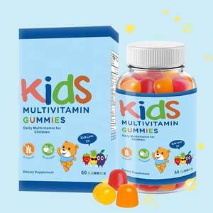 Anak-anak Mult Gummies Vitamin C D3 Zinc Sugar Free Gummy permen Vitamin suplemen untuk anak-anak dukungan imun warna-warni anak-anak Gummies - Product Image 4