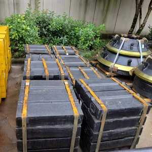 เครื่องบดกรามแผ่นเหล็กแมงกานีสสูงชิ้นส่วนสำหรับเครื่องทำเหมือง - Product Image 2