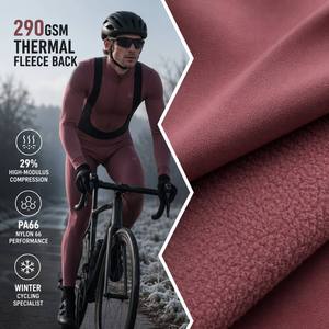 Ylon 66 Spandex ououble ouided REE UT ababric RIC igh-nd nd otton eel reremium 4-Ay tretretch oioisture icking uxury cctivewear - Product Image 1
