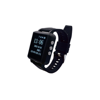 Montre industrielle portable LoRa avec récepteur de messages longue portée et rappel par vibration pour la patrouille en usine et les soins aux personnes âgées