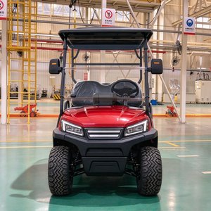 Voiture de golf électrique 4x4 tout-terrain, mini, 6 places, batterie lithium, certifiée CE pour les routes non publiques - Product Image 4