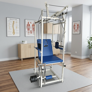 Adjustable Multi Exercise <b>Chair</b> With Pulley System For Physical <b>Therapy</b> Rehabilitation Equipment.. - Product Image 1