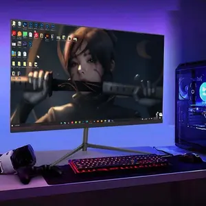 Led 60hz צבע אינץ' רמקול 144hz 3840*2160p אינץ' מסכי מחשב דק 165hz מסך שולחני מחשב Hz Tft 2560* 22 27 משחקי עקומה במפעל