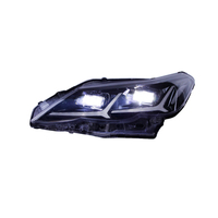 YM Full LED Lampe frontale pour 2010-2012 pour Toyota Reiz Mark X Phare de voiture avec clignotant jaune Plug and Play 36W Power